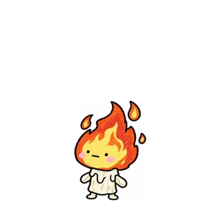 팔자몬 촛불이 (1단계)